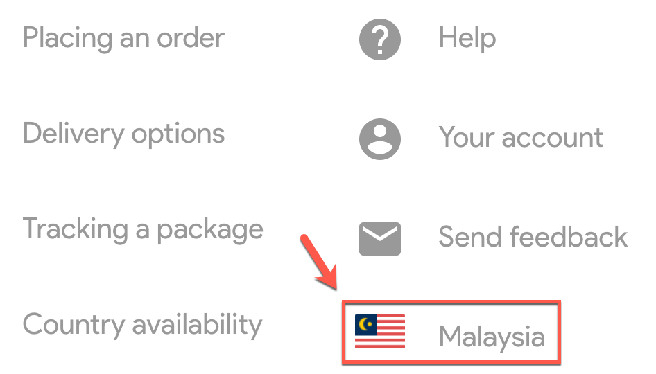 You can change the country in Google Store.
